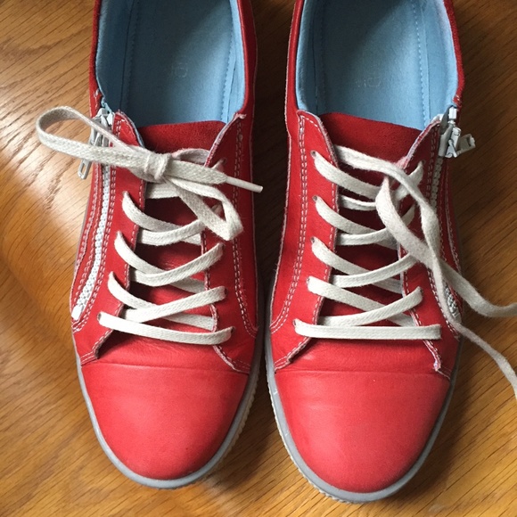 on cloud leather shoes